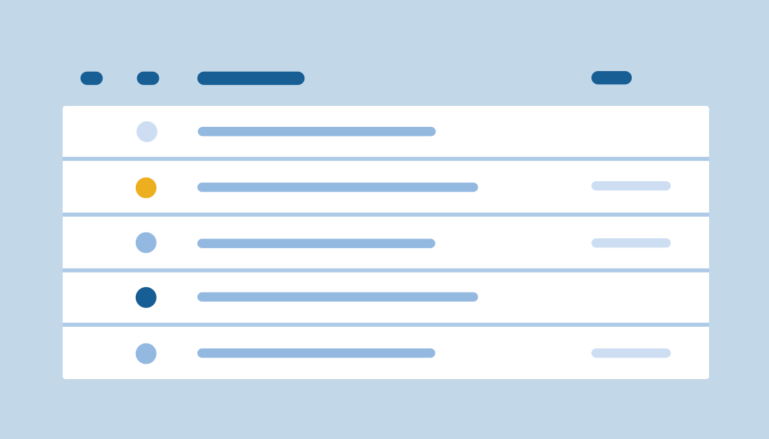 Tracking template. Ticket tracking.