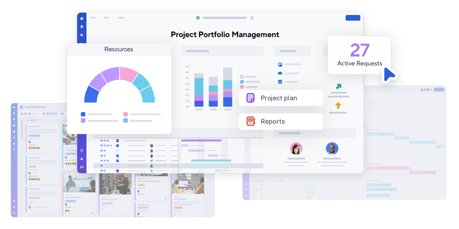 Collage of PPM product screens