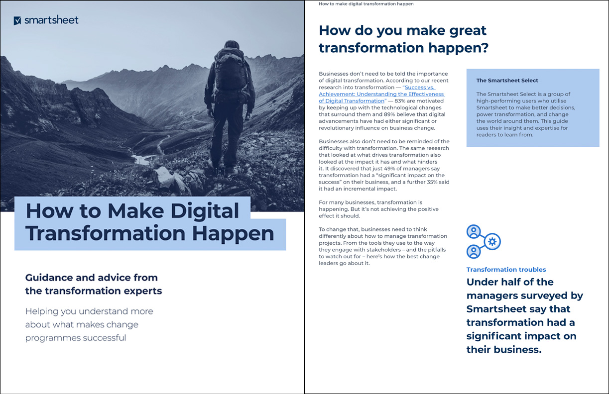 How to make digital transformation happen
