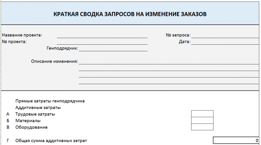 Шаблоны управления строительными работами в excel